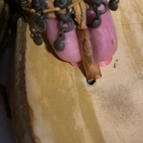 🔴SHOES-Sandals.Medal dangling OverToes Woven Leather like W/flat Rope Sole sides - Picture 6 of 6